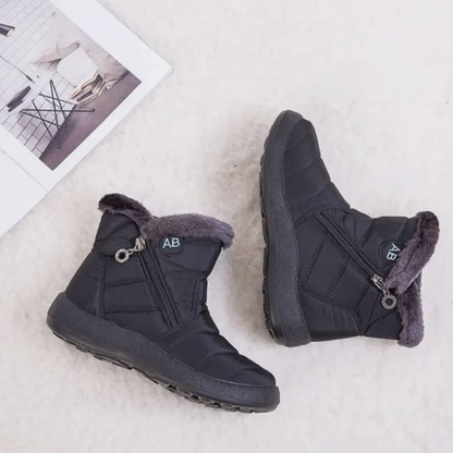 Bottines fourrées femme chaleur hivernal-élise