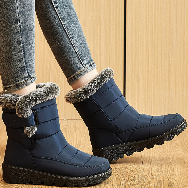 Bottines fourrées femme imperméable fourrure-Sophie