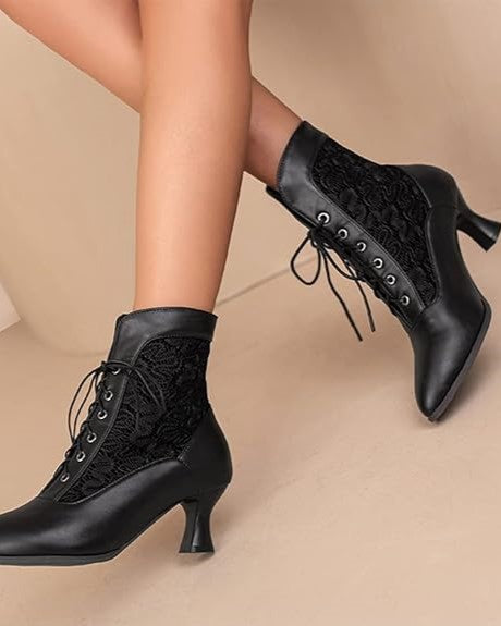Bottines pointue femme raffinement et tendance-Marine