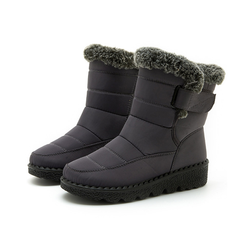Bottines fourrées femme imperméable fourrure-Sophie
