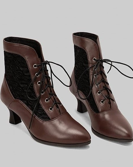 Bottines pointue femme raffinement et tendance-Marine