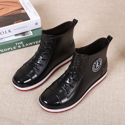 Bottines femme pluie peluche doublées-Mina