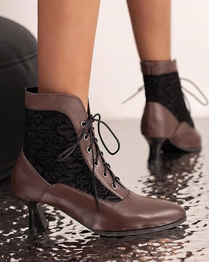 Bottines pointue femme raffinement et tendance-Marine