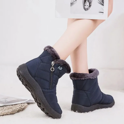 Bottines fourrées femme chaleur hivernal-élise