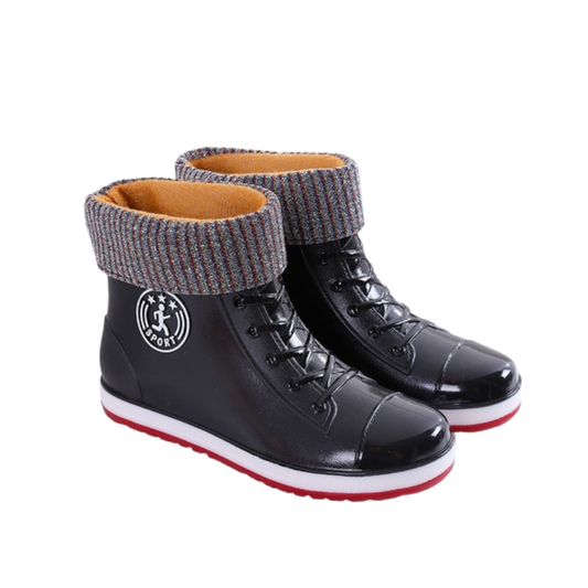 Bottines femme pluie peluche doublées-Mina