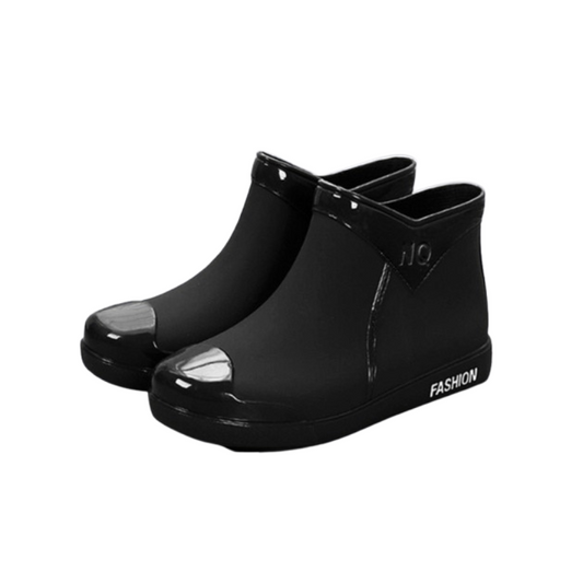 Bottines femme pluie caoutchouc antidérapantes -Ciana