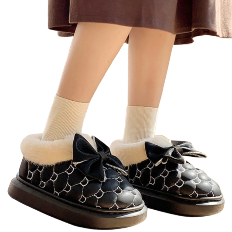 Bottines femme neige moelleuses et confortables-Lara