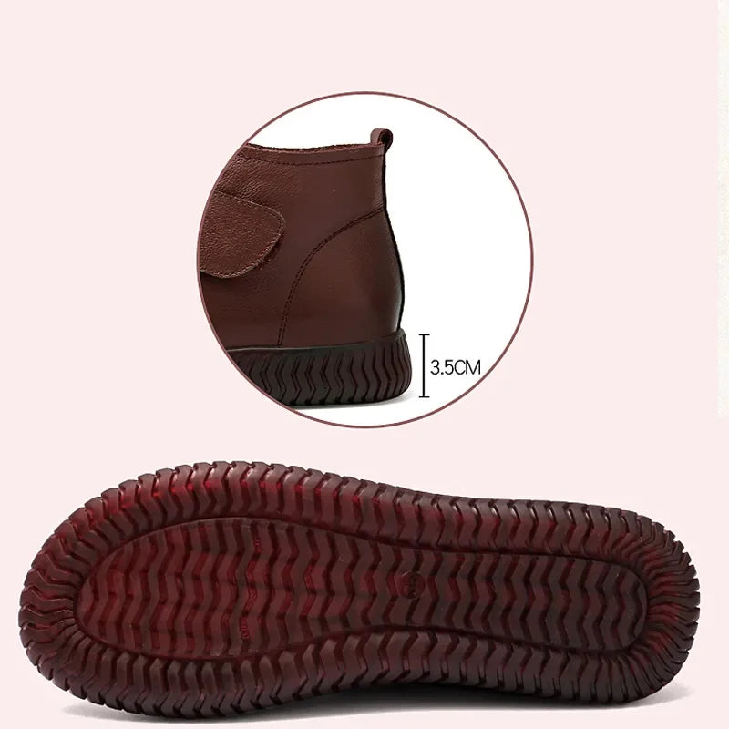 Bottines chaude pour femme hiver antidérapantes-Chloé