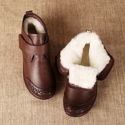 Bottines chaude pour femme hiver antidérapantes-Chloé