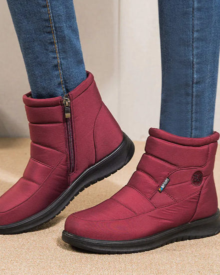 Bottines chaude pour femme mode tendance-Mina
