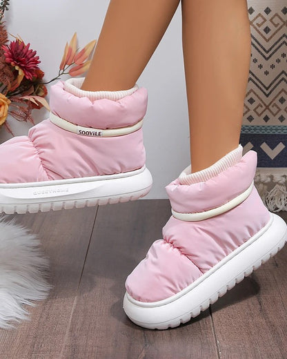 Bottines femme neige chaleur douce-Lisa